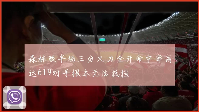 森林狼半场三分火力全开命中率高达619对手根本无法抵挡